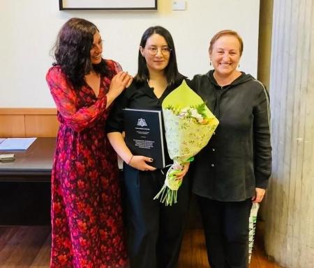 Image La Dra. Camila Hernández recibe el premio Amparo Pedregal del Instituto...