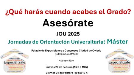 Image Jornadas de Orientación Universitaria: Másteres Universitarios